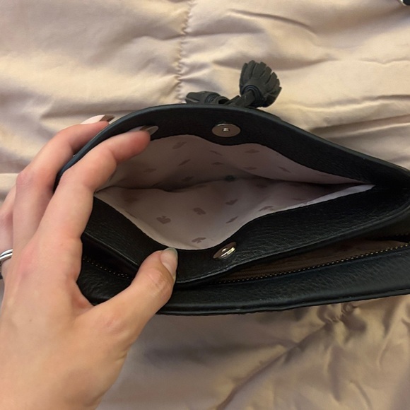 Kate Spade Black Textured Crossbody Bag - Picture 8 of 8